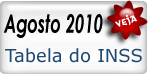 Nova Tabela do INSS